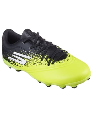 SKECHERS BOYS / GIRLS JUNIOR FOOTBALL BOOTS FG RAZOR 1.5 YELLOW BLACK