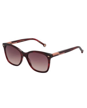 HER0137S Eckige Acetat-Sonnenbrille für Damen