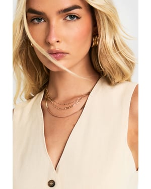 3 Pack Gold Layered Necklaces