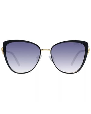 Guess Shiny Black Frame Gold Legs Zonnebril