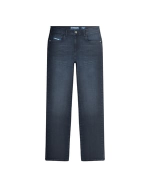 Lambretta Mens Chester Straight Jeans (Dark Navy)