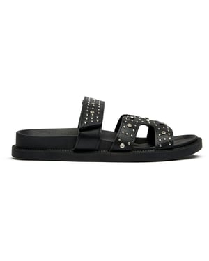 Solesister Hope Stud Footbed Sandals