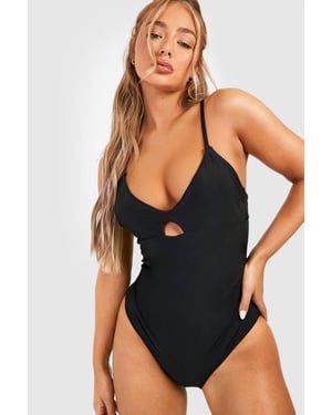 Control Plunge Key Hole Swimsuit