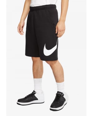 Nike Mens Sportswear Graphic Shorts in Black