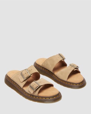 Dr. Martens Josef Suede Brown Sandaler