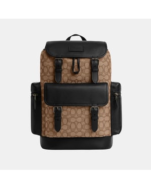 Sprint Backpack in Signature Jacquard