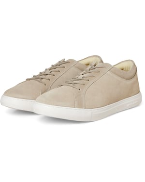 Jack & Jones Galaxy Suede Suède Heren Plaza Taupe Sneakers