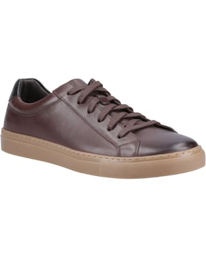 Hush Puppies Colton Läder Herrskor i Kaffe