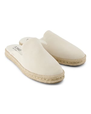 TOMS Santiago Slipper Leer Dames Licht Sandalen