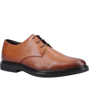 Hush Puppies Kye Läder Herr Tan Snörskor