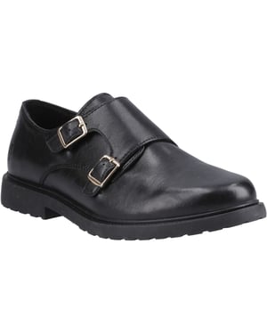 Hush Puppies Verity Läder Skor för Kvinnor Svart
