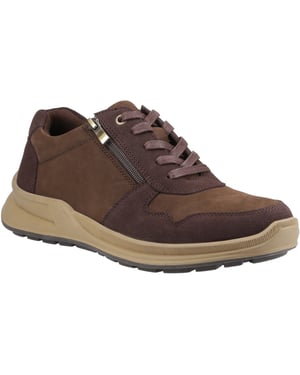 Hush Puppies Alexander Läder Herrbruna Snörskor