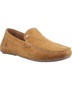 Hush Puppies Ralph Suede Leren Heren Tan Instappers