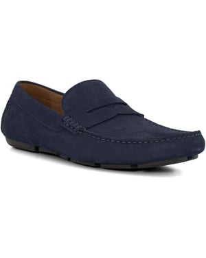 Dune Bradlay Mockaskor Herr Blå Suede