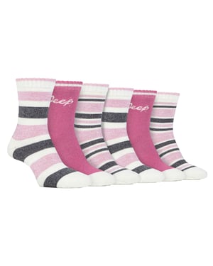 Dames 6-pack Wandelsokken | Prestaties Outdoor Sokken voor Hiken