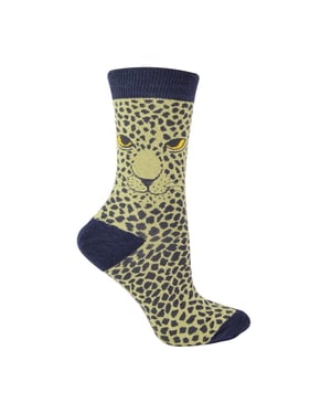 1 Pack Ladies Novelty Animal Patterned Bamboo Socks