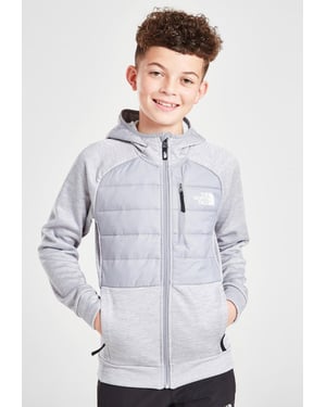 The North Face Boys Mittellegi Hooded Jacket In Grey