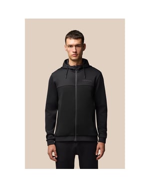Castore Scuba Volledige Rits Hoody Polyester Heren Zwarte Hooded Sweatshirt