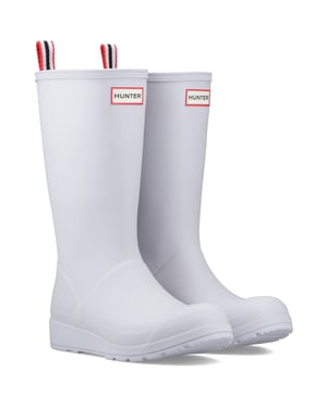 Hunter Original Play Tall Rubberen Regenlaarzen Voor Dames In Micro Chip-Print