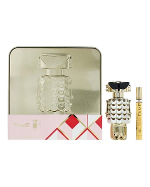 Paco Rabanne Fame Eau de Parfum 80ml + 10ml Travel Spray Gift Set for Her
