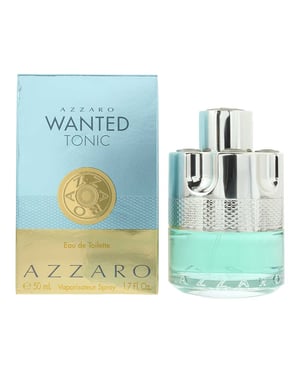 Azzaro Wanted Tonic Eau de Toilette 50ml Spray for Him