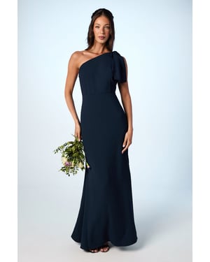 Coast Honoured Bow One Shoulder Maxi Bridesmaid Dress