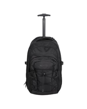 Mountain Warehouse Pioneer Wheeled Rugzak (Zwart)