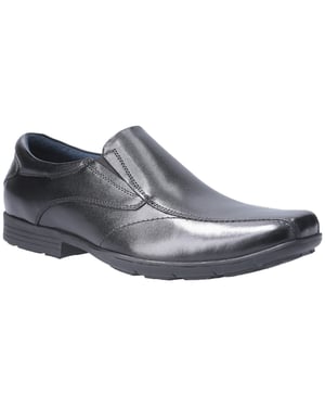 Pod Dundee Leather Boys's Black Shoes