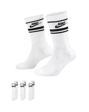 Nike Unisex Sportswear Dri-FIT 3 Pair Socks