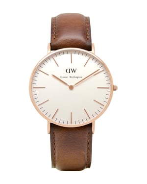 Daniel Wellington DW00100035 Ladies Classic St Mawes 36mm Rose Gold Watch