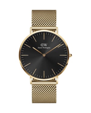 Daniel Wellington DW00100631 Mens Classic Black Evergold Gold 40mm Watch