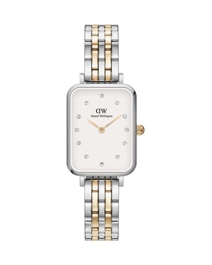 Daniel Wellington DW00100625 Ladies Quadro Link Silver 20mm Watch