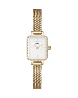 Daniel Wellington DW00100730 Ladies Quadro Mini Lumine Gold 15mm Watch