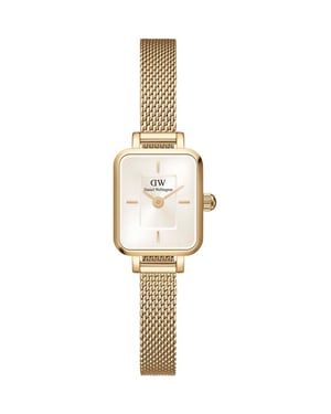 Daniel Wellington DW00100656 Ladies Quadro Micro Gold 16mm Watch