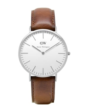Daniel Wellington DW00100021 Mens Classic 40mm St Mawes Silver Watch