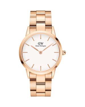 Daniel Wellington DW00100209 Ladies Iconic Link Rose Gold 36mm Watch