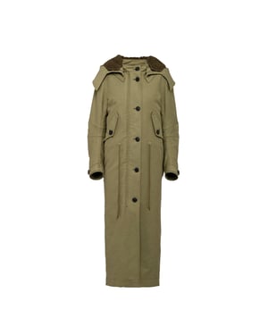 Prada Lange Parka Jas