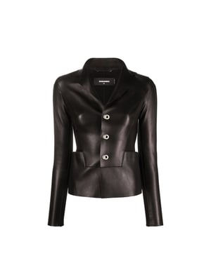 Dsquared2 leren jas