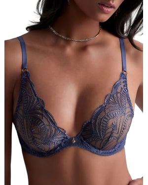 Vibes Triangle Plunge Bra