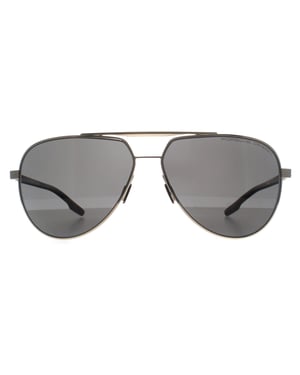 Porsche Design Aviator Unisex Gold Black Grey P8935