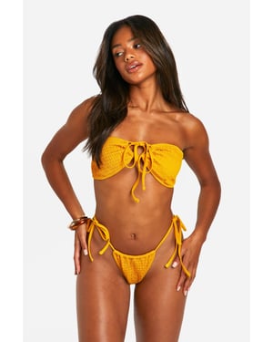 Seersucker Tie Side Bikini Brief