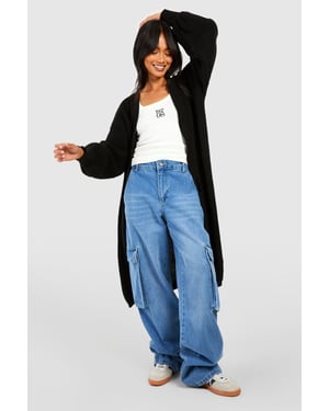 Oversized Balloon Sleeve Cardigan