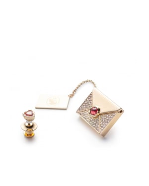 Swarovski 5665842 Ladies Letra Brooch