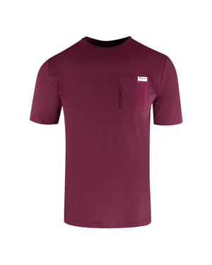 Aquascutum Active Klein Zakje Burgundy T-shirt
