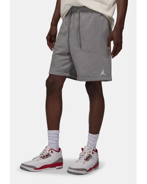 Nike Jordan Brooklyn Fleece Men’s Shorts in Grey