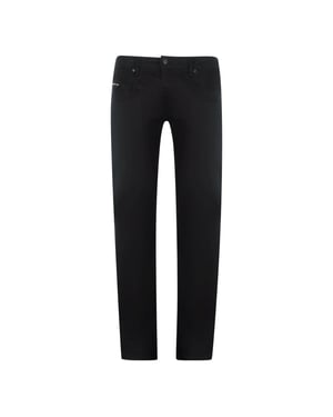 Diesel Zatiny-x Black Denim Pants