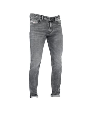 Diesel 1979 Slanke Grijze Denim Broek