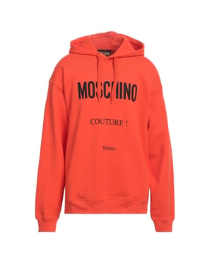 Moschino Couture Milano Oranje Hoodie