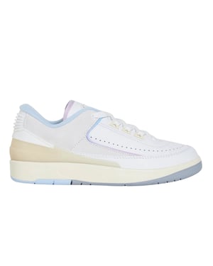 Nike Air Jordan Retro Låga Vita Tränare
