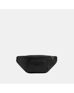 Racer Small Belt Bag in Smooth Leather